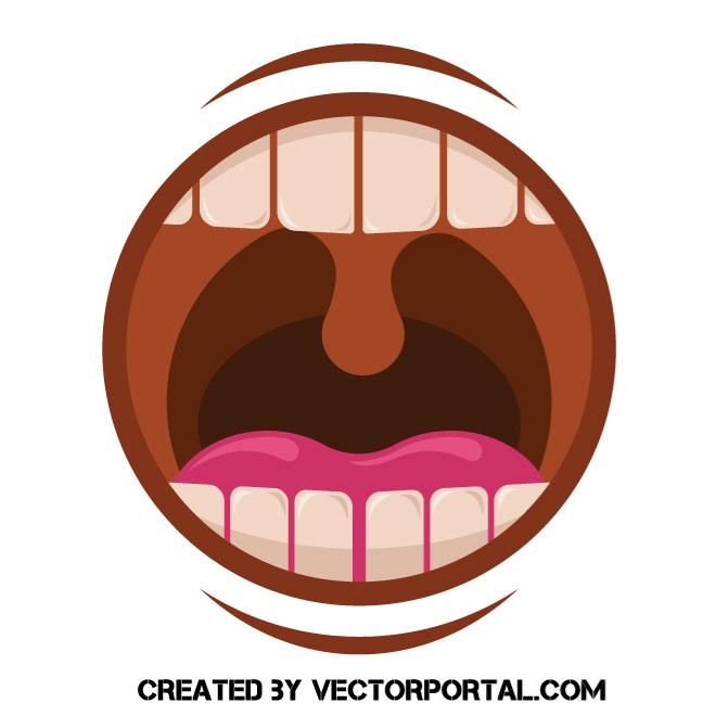 Open Mouth Vector Image Various Vectors Free Vector Images 660x660 Open Mouth Vector Image Various Vectors Free Vector Images