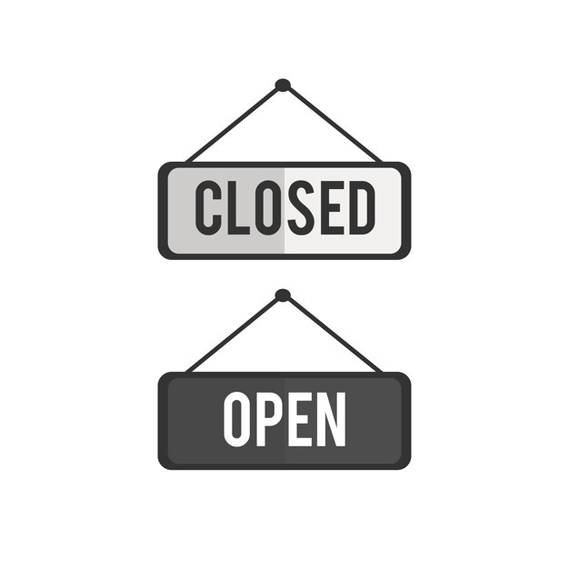 Open Sign Vector