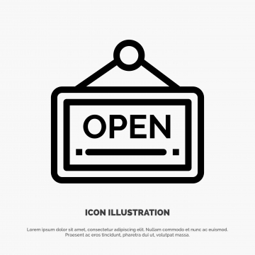 360x360 Open Sign Png, Vector, And Clipart With Transparent