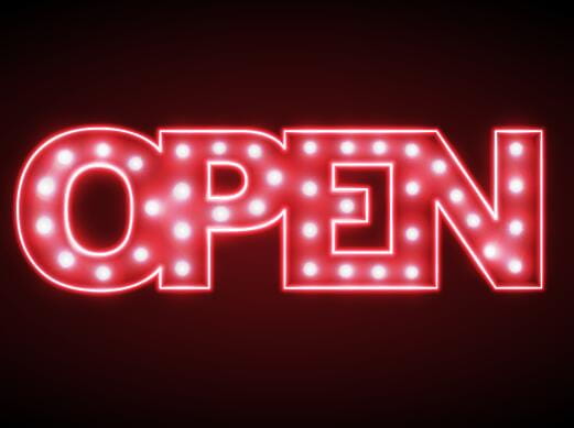 521x389 Neon Open Sign Vector Material Free Graphics Uihere
