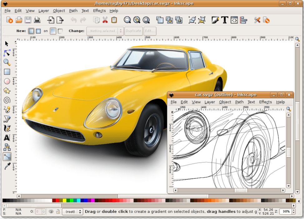 974x702 Lesson Inkscape Vector Graphics Editor Computer Courses Not