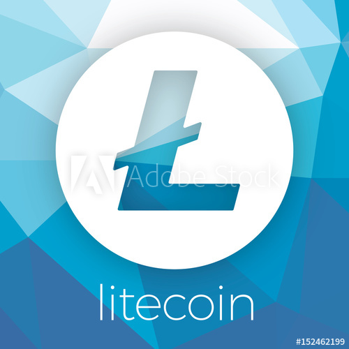 Litecoin Ltc Open Source Crypto Currency Coin On Blockchain 500x500 Litecoin Ltc Open Source Crypto Currency Coin On Blockchain