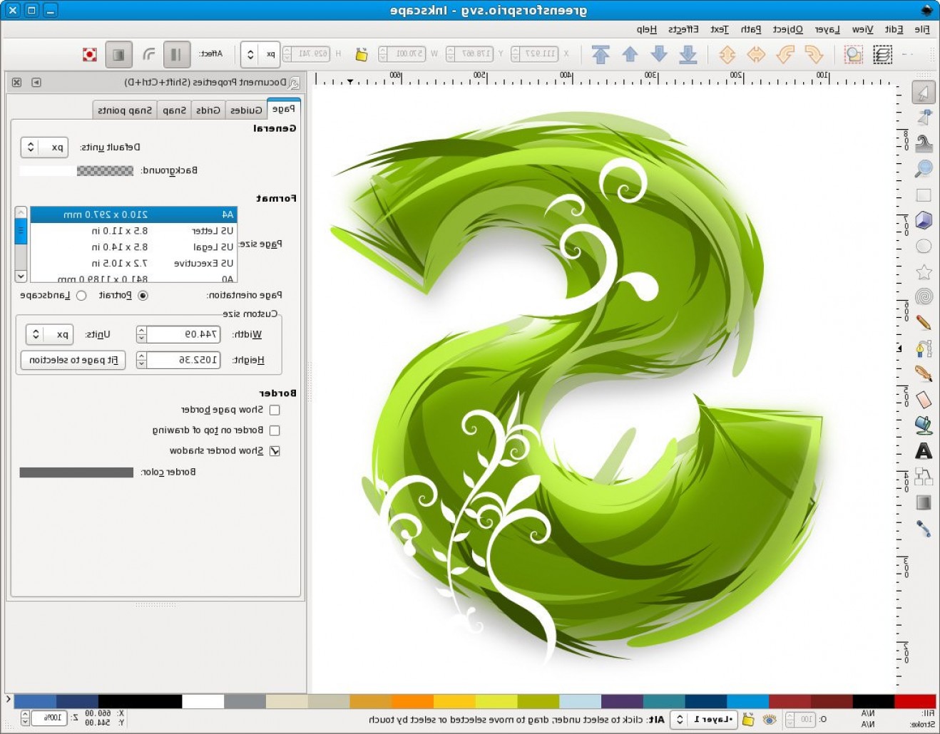 Open source vector drawing software bydesignpol