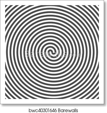 362x382 Hypnotic Spiral Background Vinyl Grooves Optical Illusion