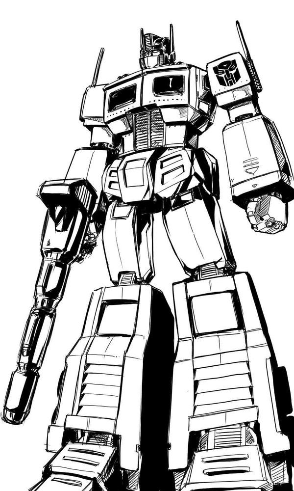 Cho Transformers Optimus Tech Line Vector 600x1000 Cho Transformers Optimus Tech Line Vector