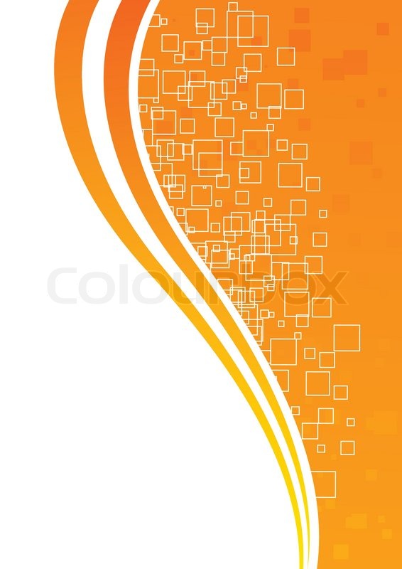 Abstract Tech Background In Orange Stock Vector Colourbox 566x800 Abstract Tech Background In Orange Stock Vector Colourbox