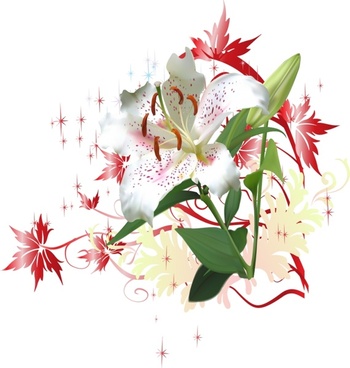 Orange Blossom Flower Vector Free Vector Download 350x368 Orange Blossom Flower Vector Free Vector Download