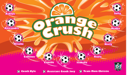 506x301 Orange Crush Custom Vinyl Banner