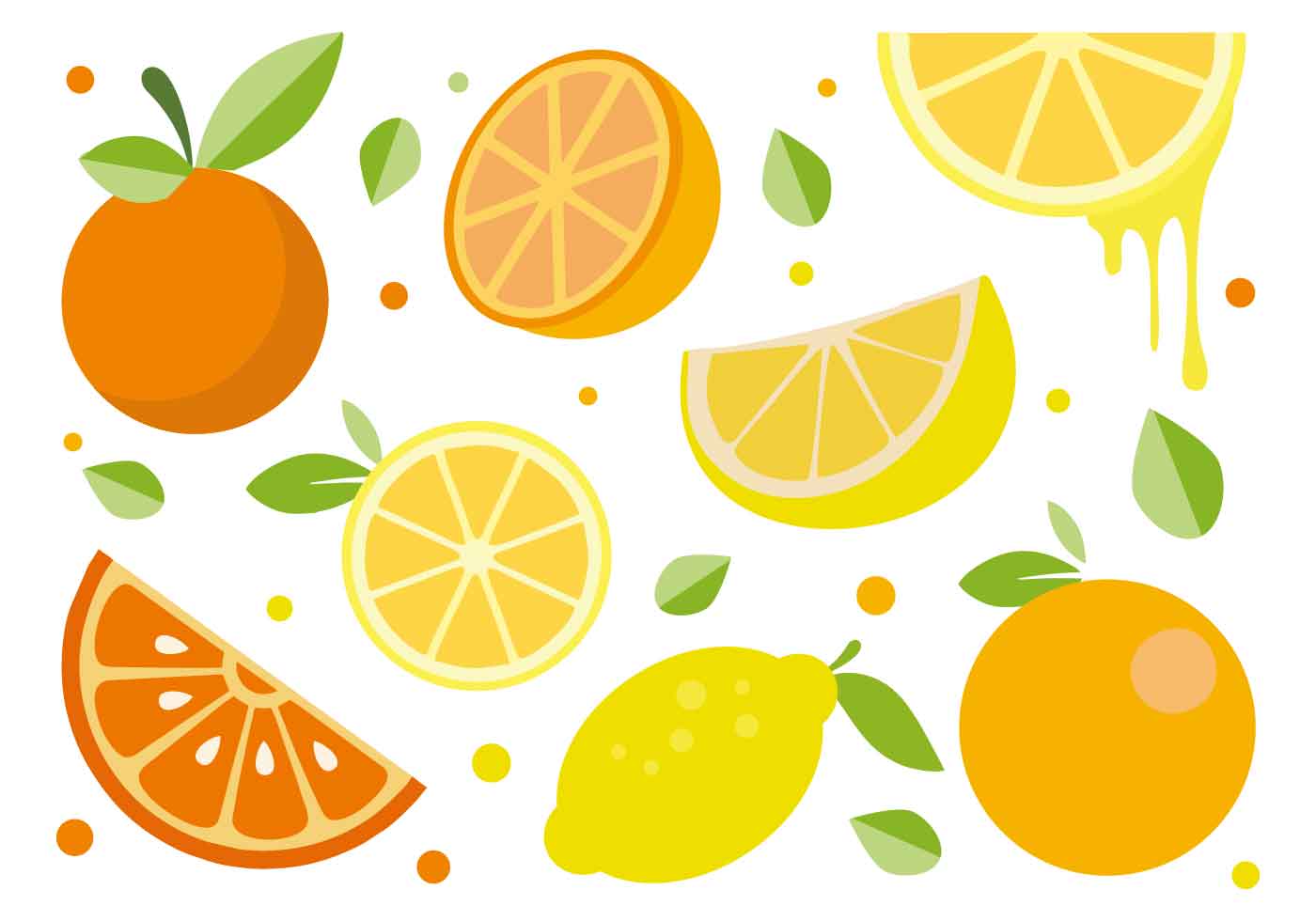 Orange Fruit Free Vector Art 1400x980 Orange Fruit Free Vector Art