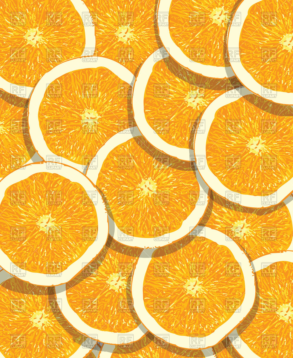 Orange Fruit Pattern Vector Image Of Backgrounds, Textures 981x1200 Orange Fruit Pattern Vector Image Of Backgrounds, Textures