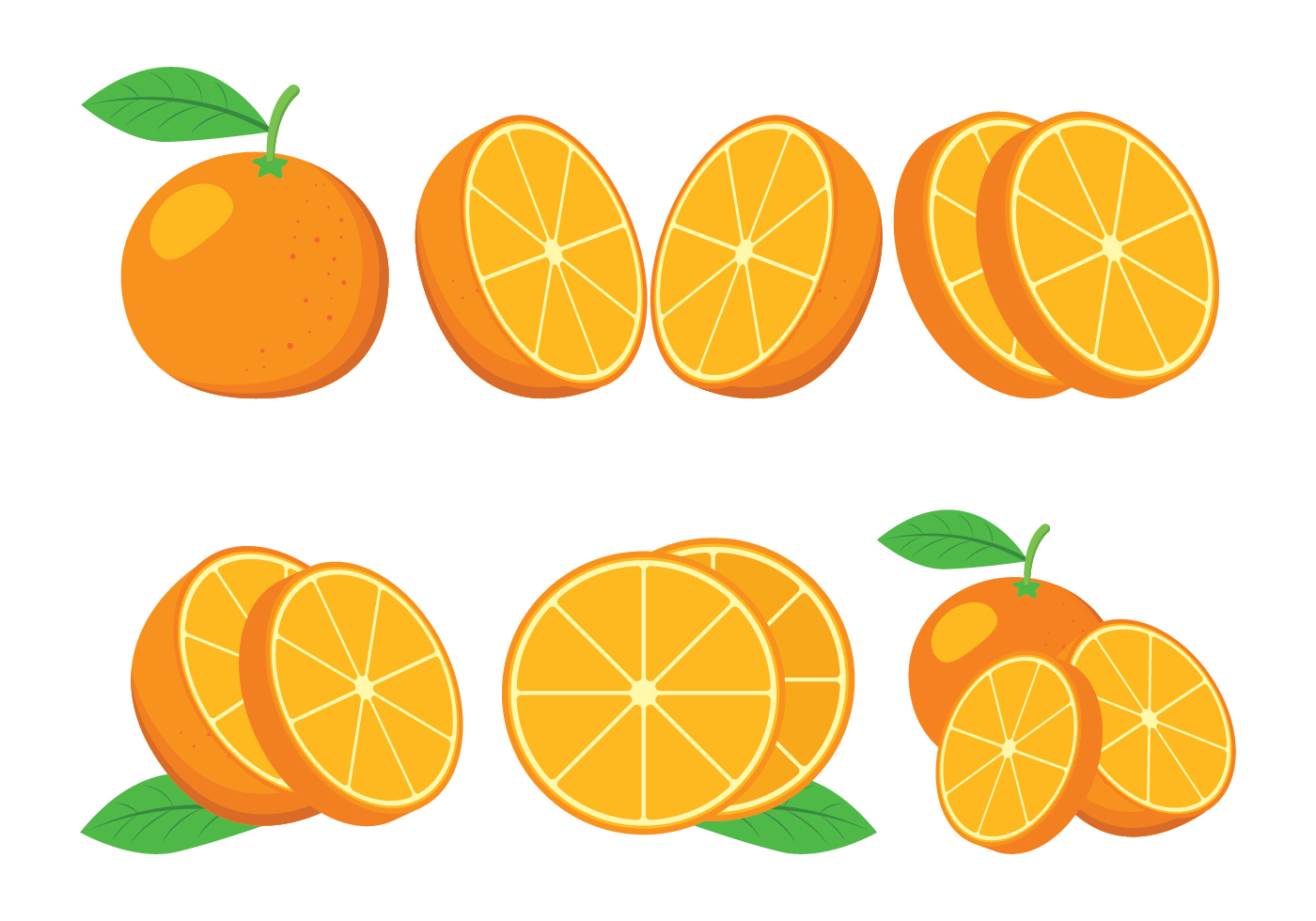 Clementine Vector Icons 1400x980 Clementine Vector Icons