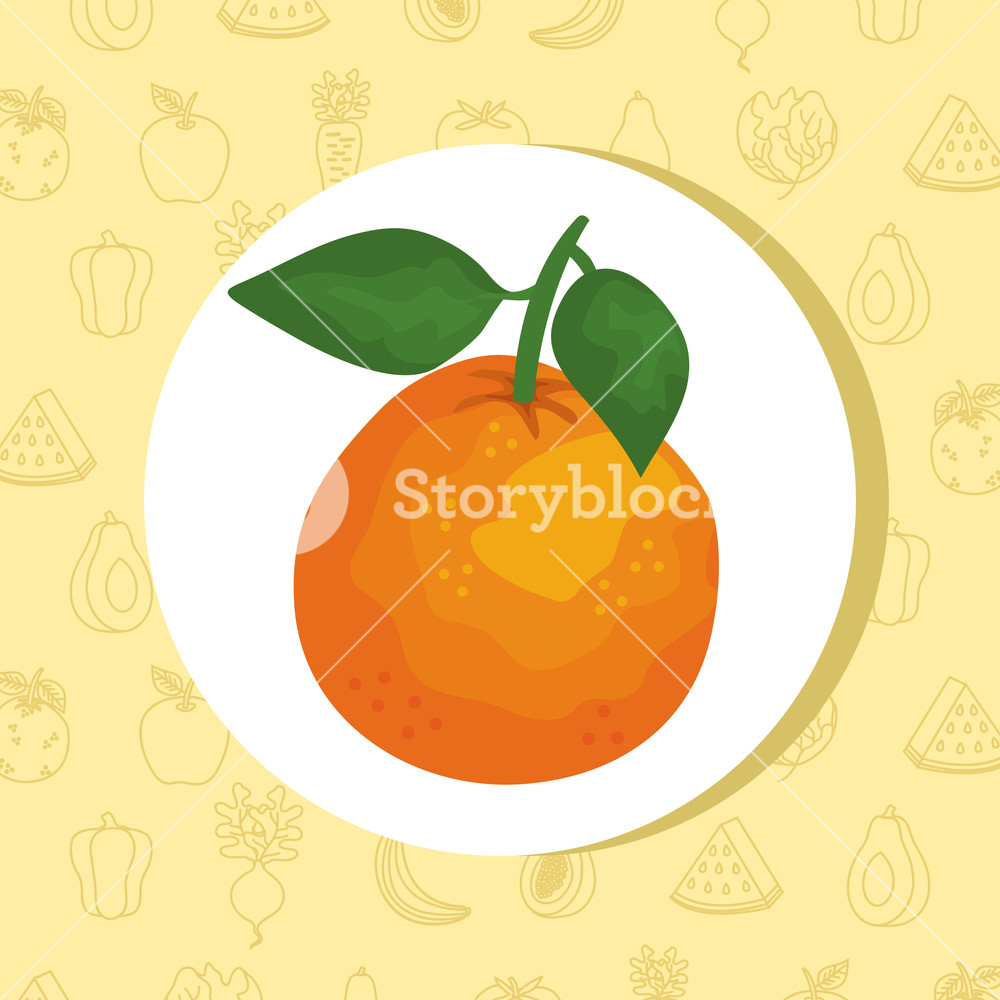 Fresh Orange Fruit Icon Vector Illustration Design Royalty Free 1000x1000 Fresh Orange Fruit Icon Vector Illustration Design Royalty Free