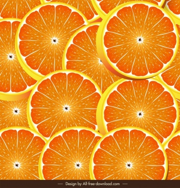 352x368 Orange Slice Free Vector Download