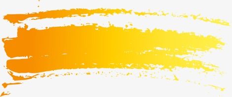 470x196 Orange Brush, Vector, Ink Marks, Color Brush Png Transparent