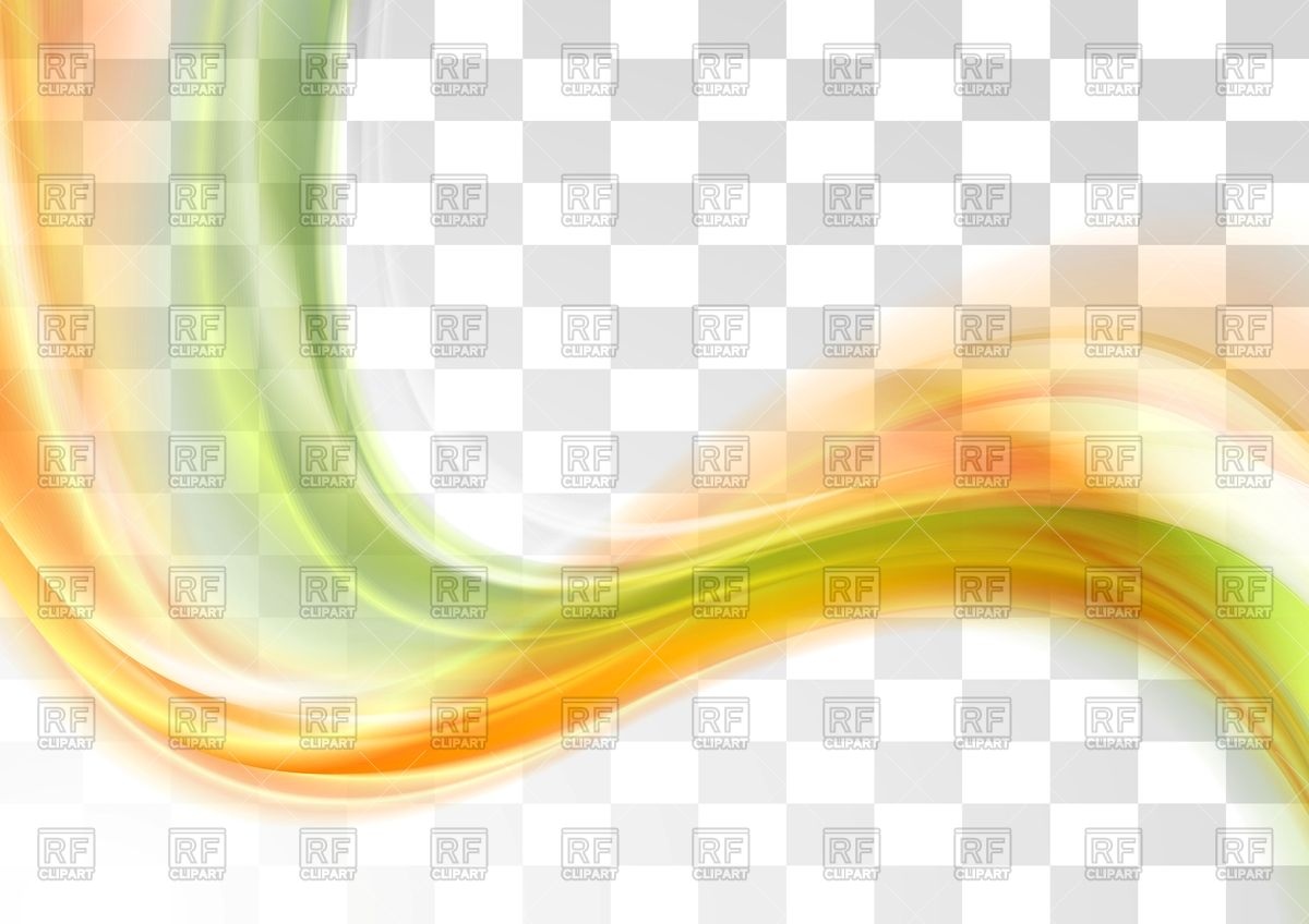 1200x848 Green And Orange Smooth Blurred Waves Vector Image Of Backgrounds
