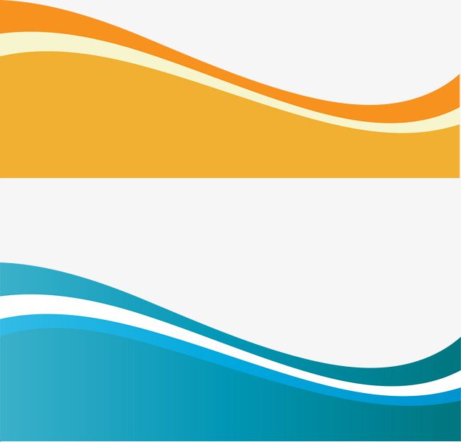 Orange wave vector at vectorified collection of orange wave