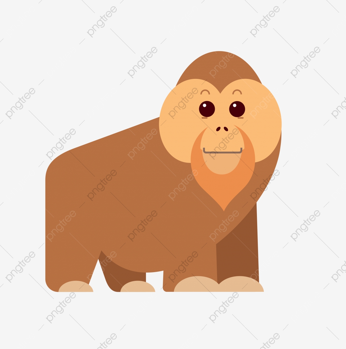 1200x1208 Vector Orangutan, Cartoon Animals, Vector Animals, Animal Png