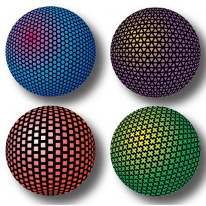 300x300 Free Vectors Mesh Orbs Sphere Vectors Brian Strand