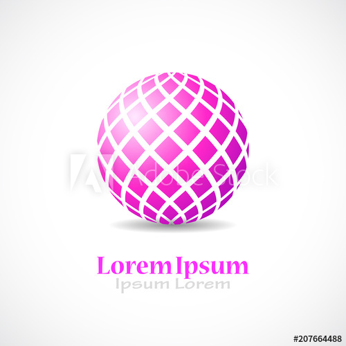 500x500 Abstract Orb Vector Icon