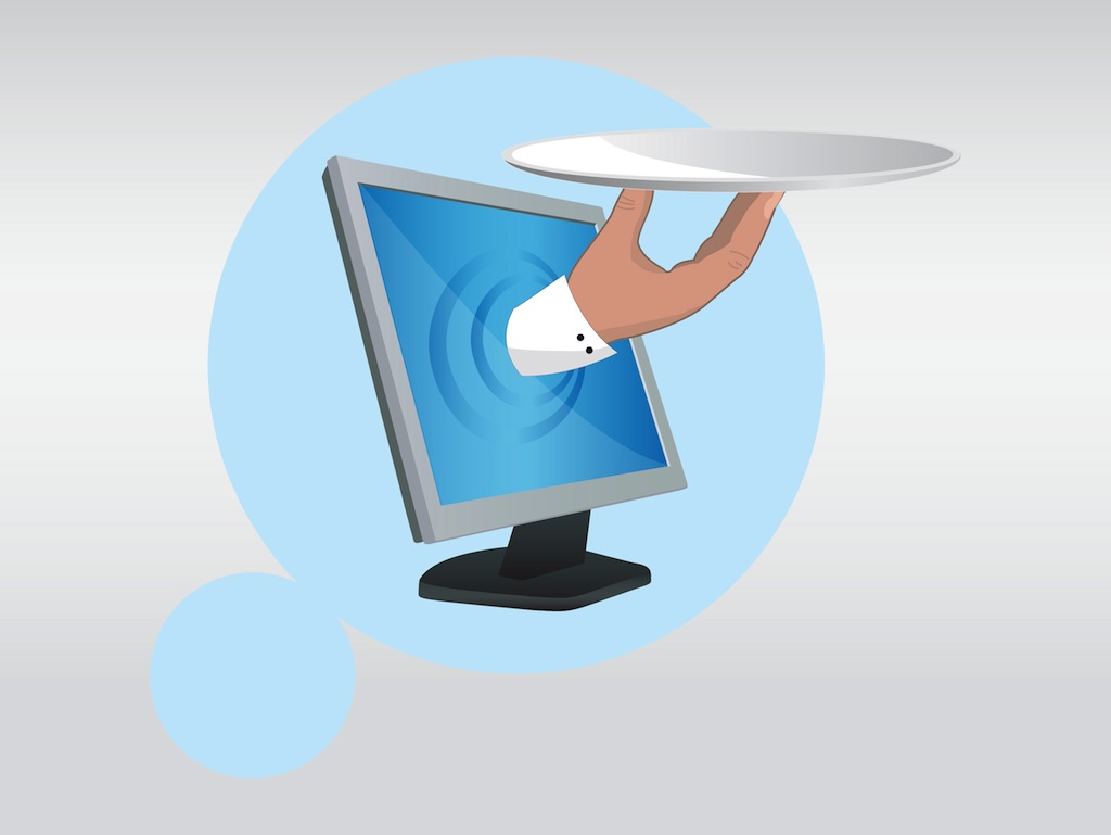 Online Food Order Vector Art Graphics 1024x769 Online Food Order Vector Art Graphics