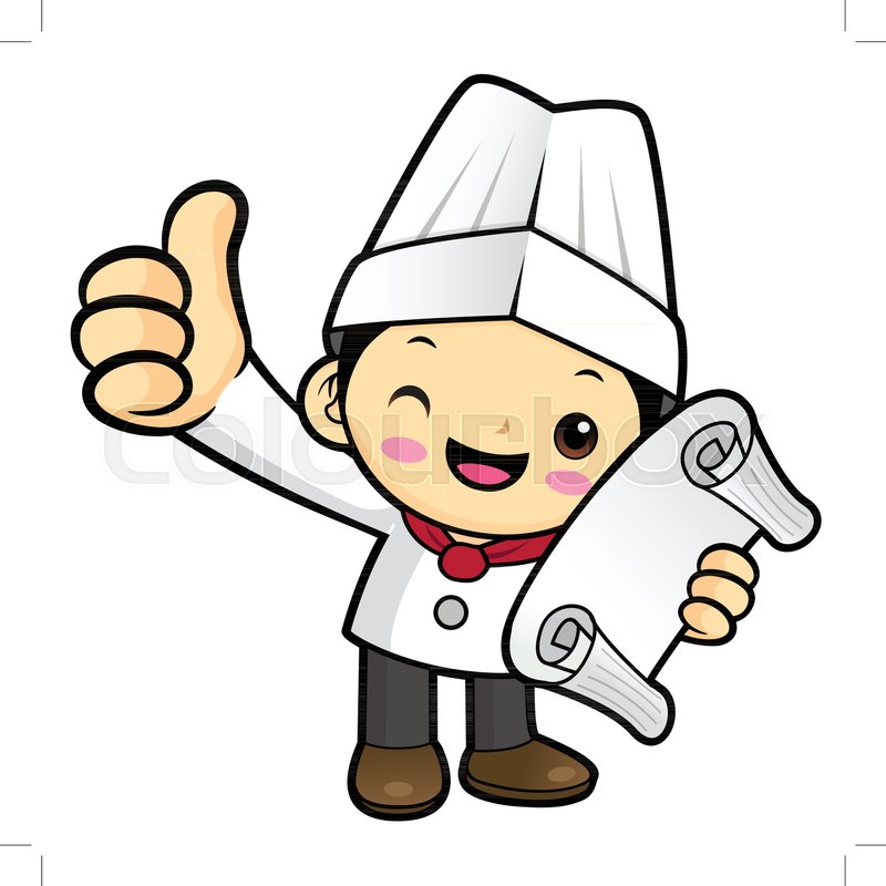 Cartoon Cook Character Receive An Stock Vector Colourbox 800x800 Cartoon Cook Character Receive An Stock Vector Colourbox