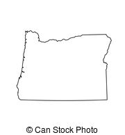180x195 Oregon Outline Clip Art Vector And Illustration Oregon
