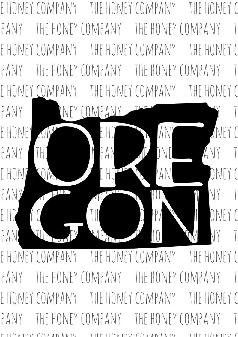 794x1123 Oregon Png Dxf State Outline Instant Download Silhouette Etsy