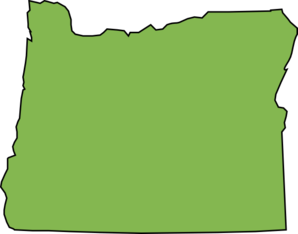 298x234 Oregon State Outline Map Format Clip Art Places Oregon