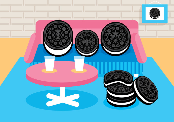 700x490 Oreo Vector Free Vectors Ui Download