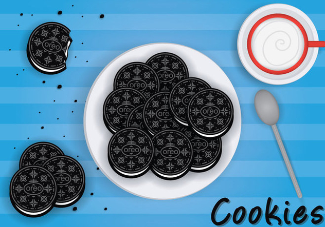 632x443 Oreo Vector Free Vector Download Cannypic