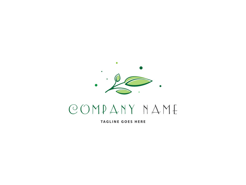 800x600 Organic Food Logo
