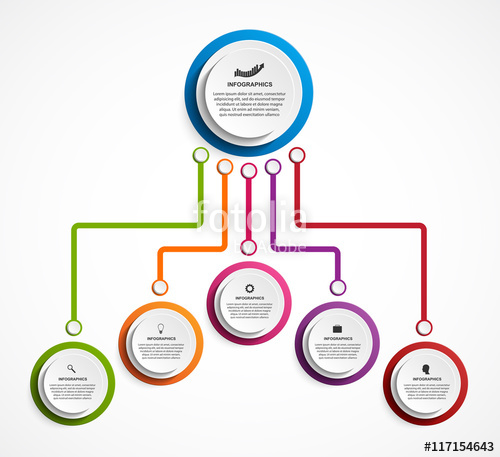 Infographic Design Organization Chart Template Stock Image 500x457 Infographic Design Organization Chart Template Stock Image