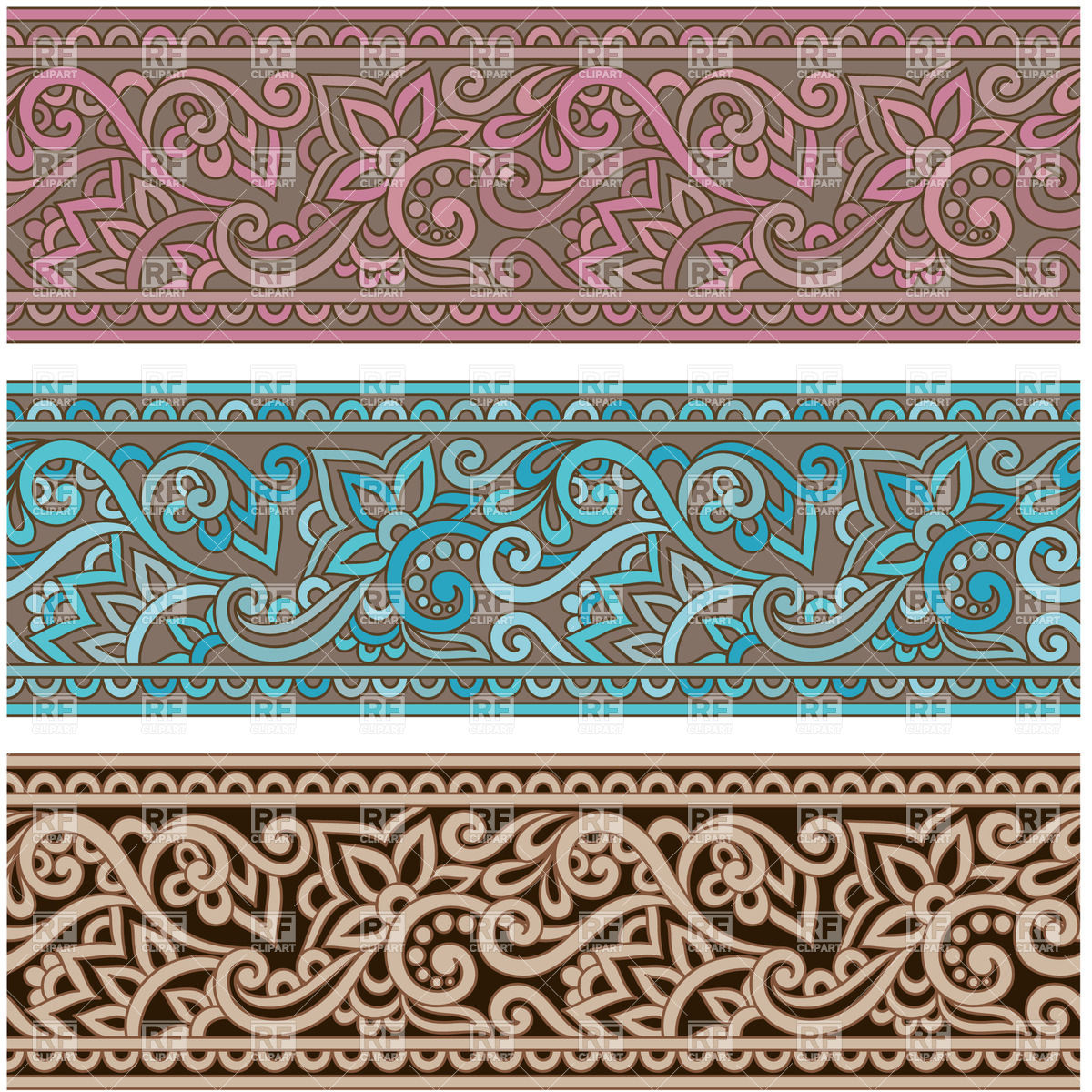 1200x1200 Ornate Oriental Borders Vector Image Of Borders And Frames