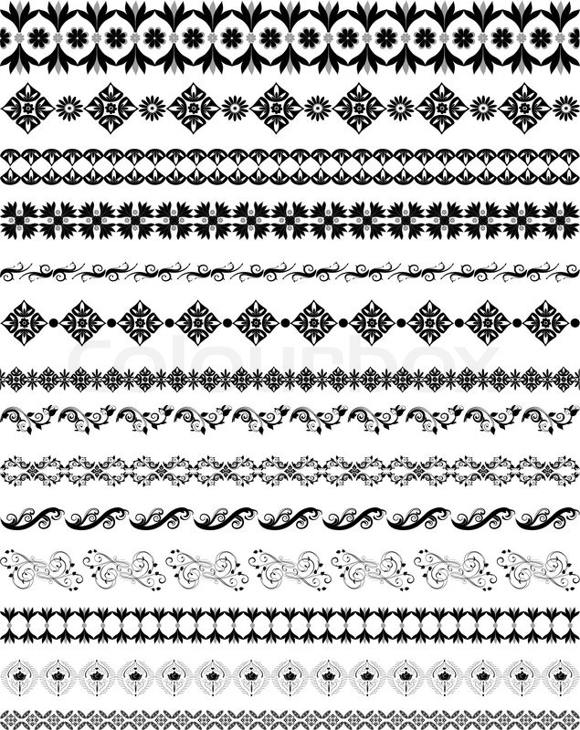 Oriental Border Vector at Vectorified.com | Collection of Oriental ...