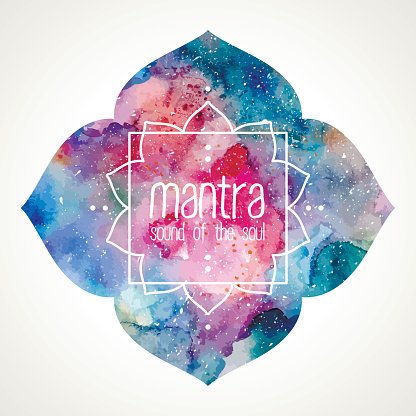 416x416 Watercolor Flower Oriental Frame Vector Premium Clipart