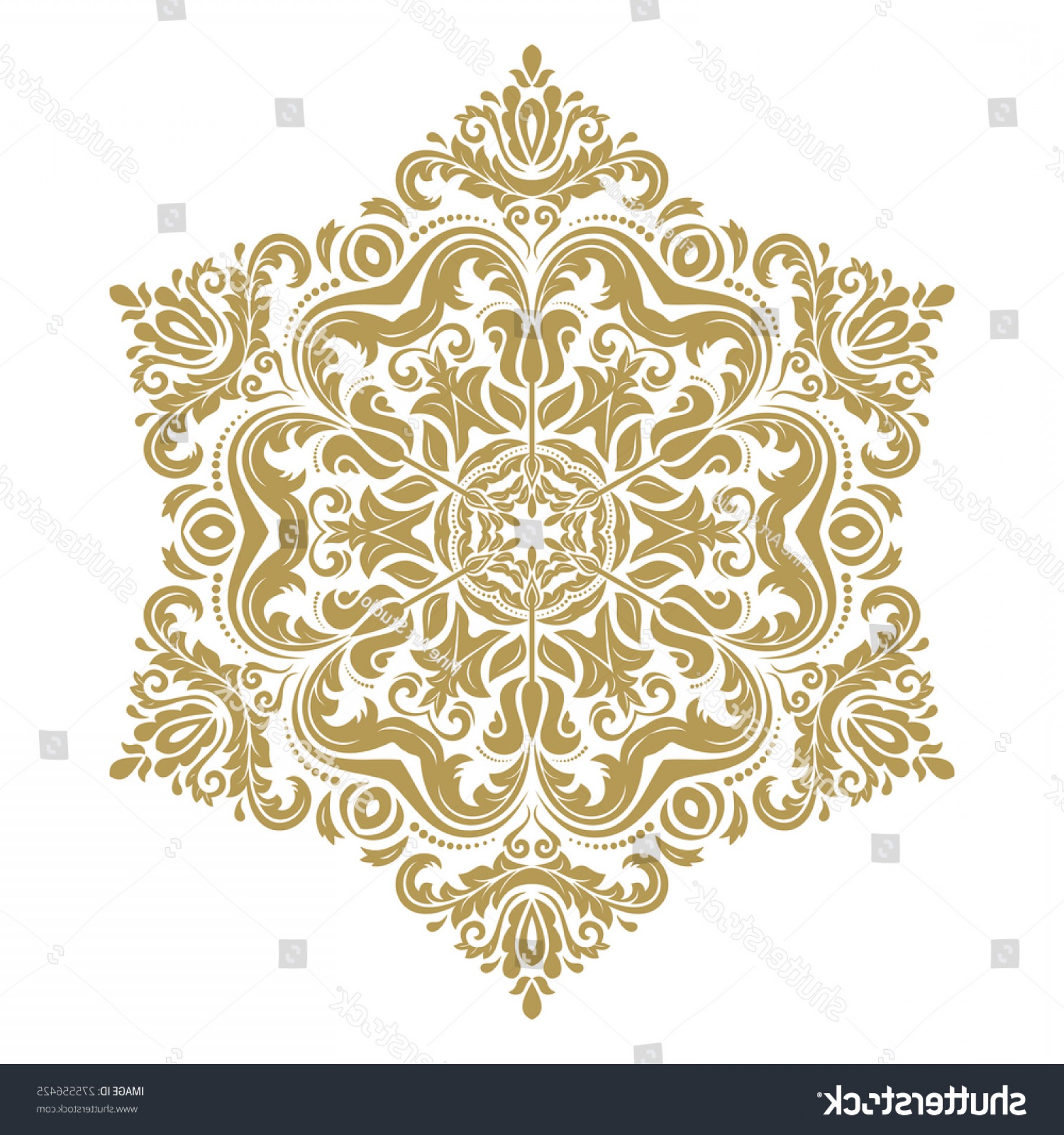 1800x1920 Oriental Vector Pattern Arabesque Floral Elements Geekchicpro
