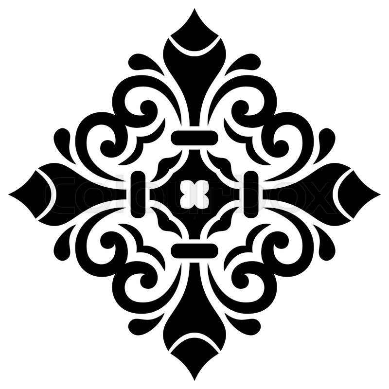 800x800 Oriental Vector Pattern With Stock Vector Colourbox