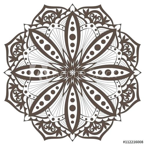 500x500 Mandala Oriental