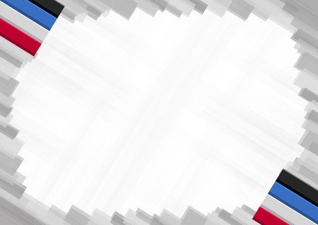 450x318 Border Made With Antigua And Barbuda National Colors Template