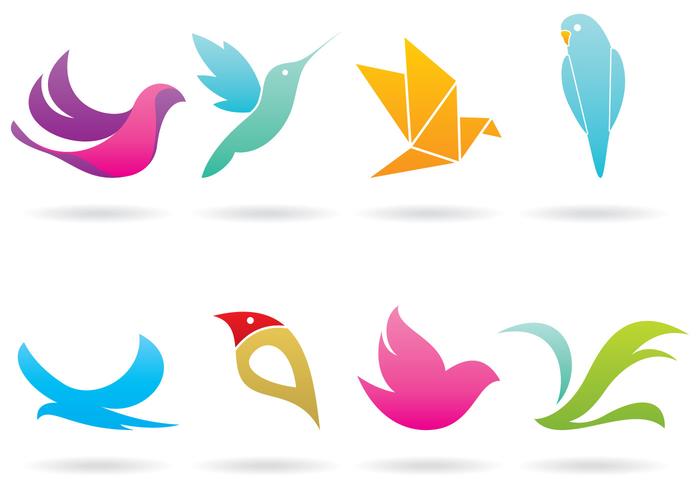 700x490 Origami Bird Free Vector Art