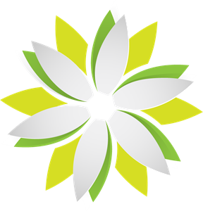 288x300 Origami Flower Logo Vector
