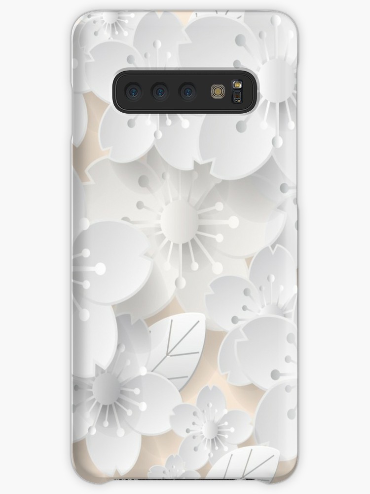 750x1000 Paper Art Flower Background Origami Flower Vector Stock Case