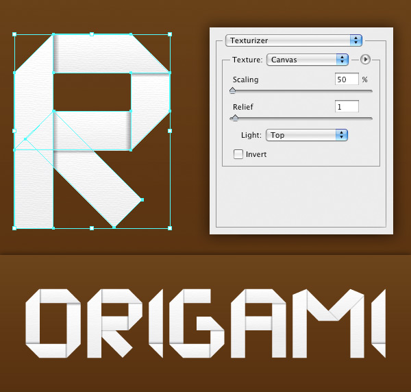 Creating Simple Origami Style Typography In Illustrator 600x572 Creating Simple Origami Style Typography In Illustrator
