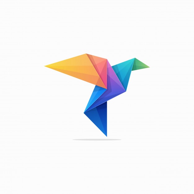 Origami Birds Collection Vector Free Download 626x626 Origami Birds Collection Vector Free Download