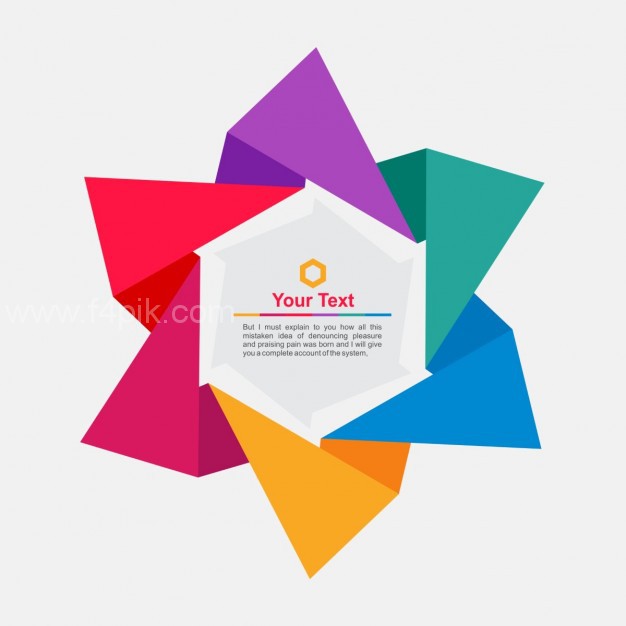 Vector Origami Frame In Star Form Free Download 626x626 Vector Origami Frame In Star Form Free Download