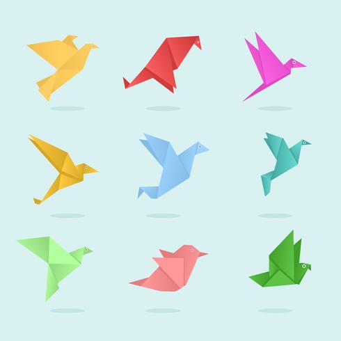 Origami Animals Vector 490x490 Origami Animals Vector