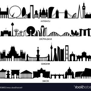 300x300 Orlando Skyline City Icon Vector Art Design Emblematic Buildings