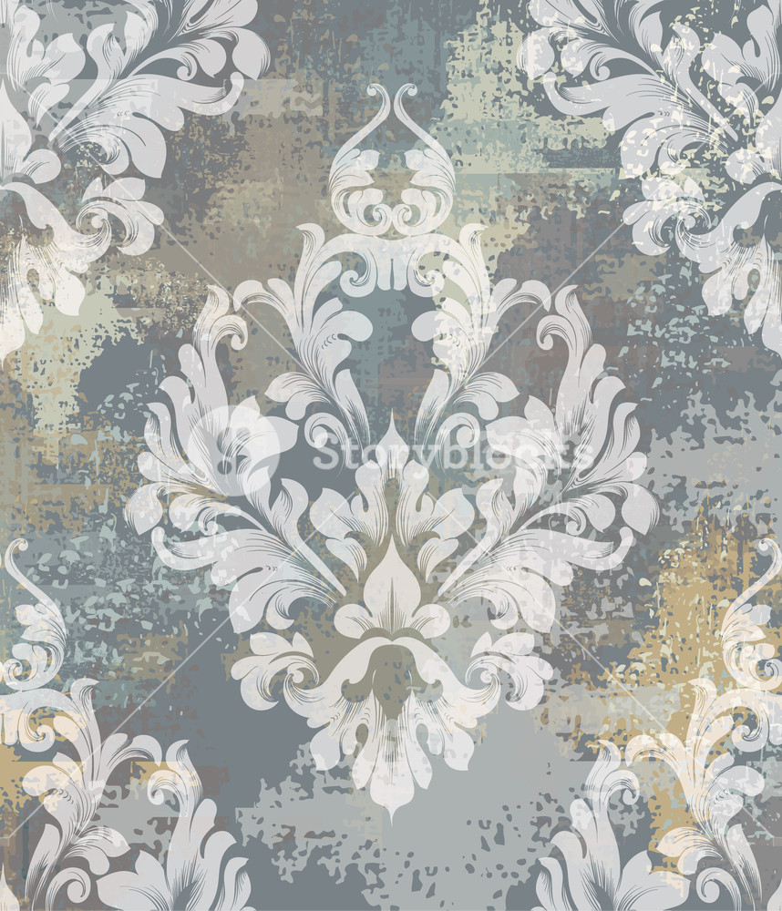 858x1000 Vintage Classic Ornament Decor Background Vector Baroque