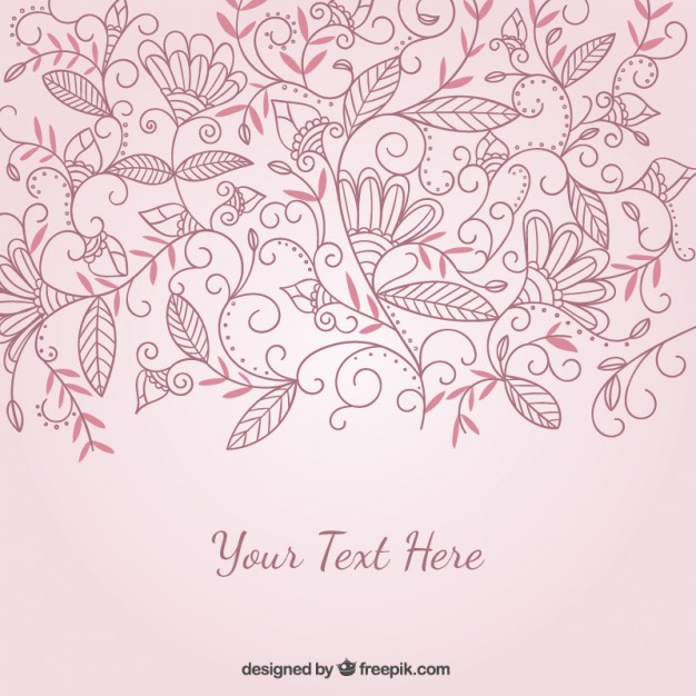 626x626 Floral Ornaments Background Vector Free Download