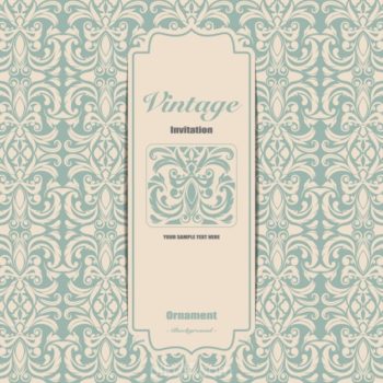 350x350 Ornament Background Design Free Download